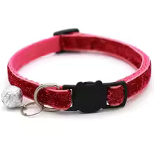 Adjustable Cat Collar with Bell