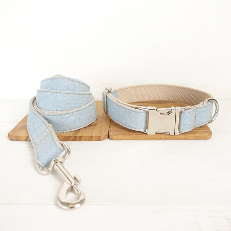 Blue Denim Leash